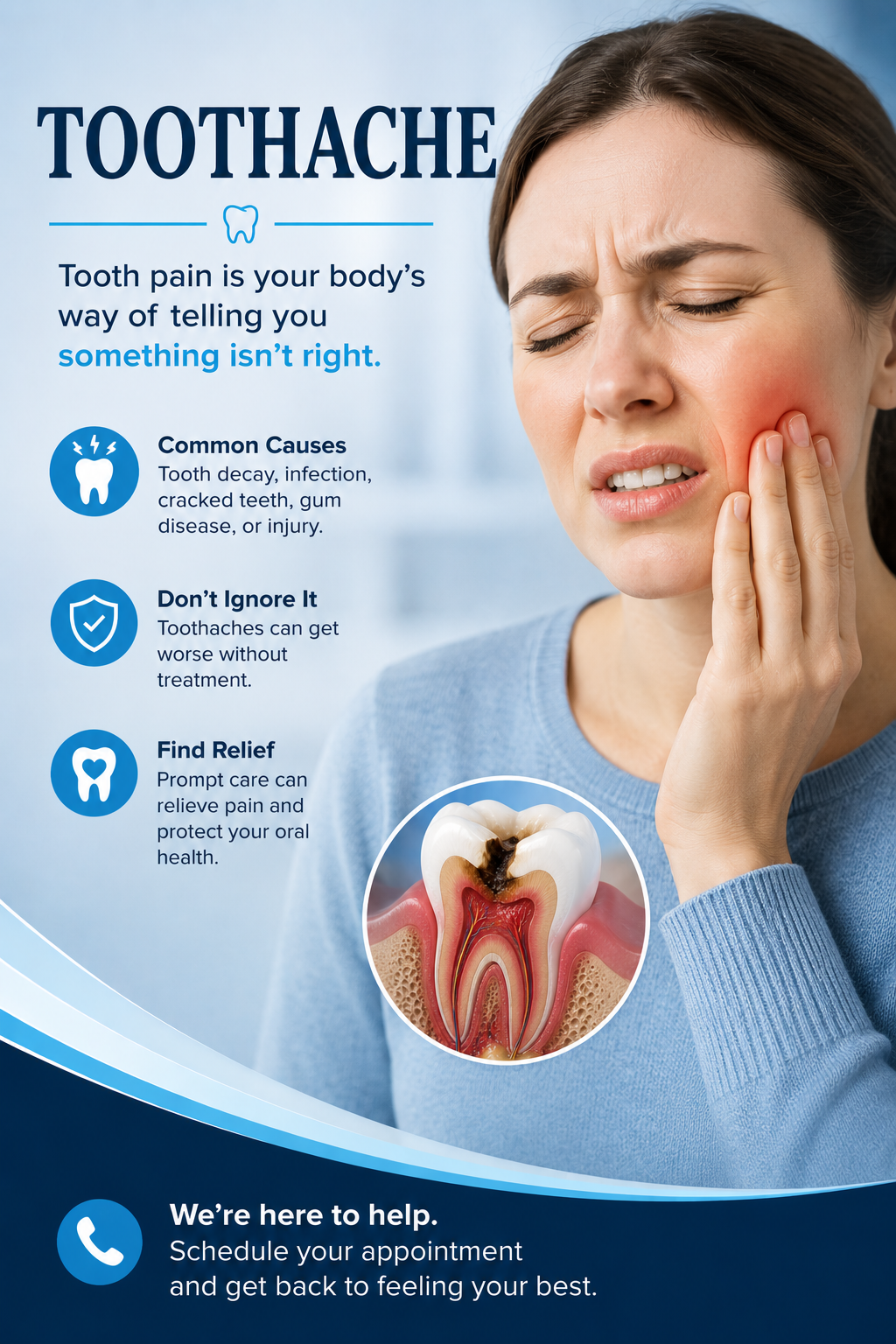 Toothache pain in Stone Mountain Georgia